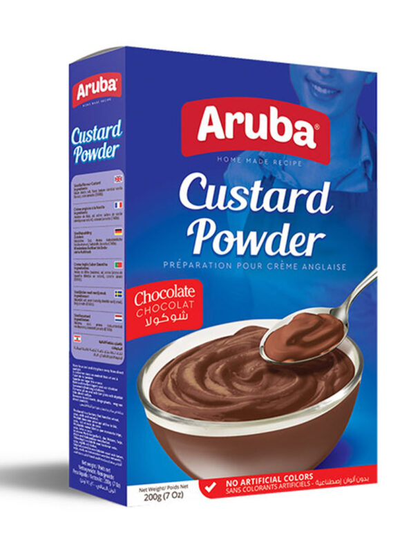 aruba chocolate custard 200g