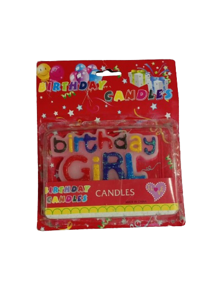 Birthday Girl Candle
