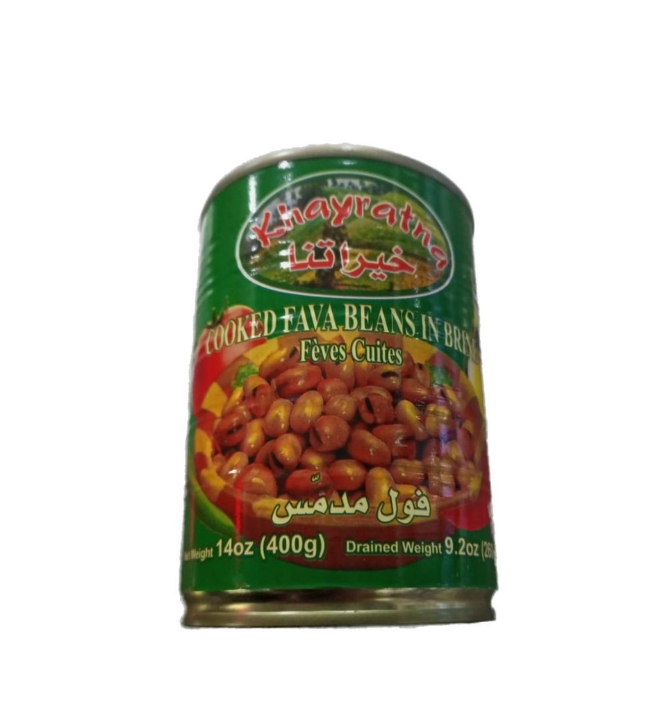 Khayratna Cooked Fava Beans Br