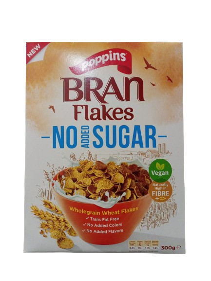 Poppins Bran Flakes 300g