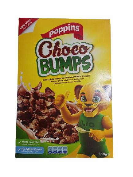 Poppins Choco Bumps 500g
