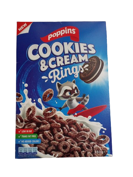 Poppins Cookies & Cream Rings