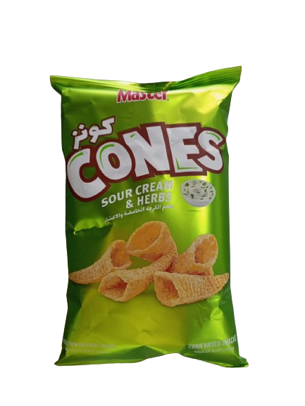 master cones sour cream & herbs