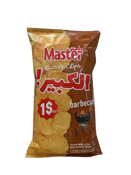Master barbecue curvy 180g