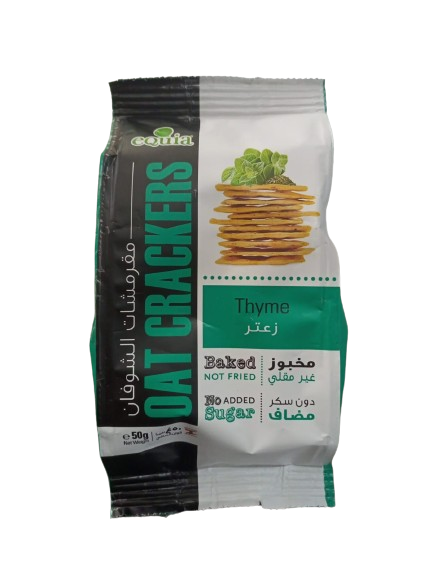 Equia Oat Crakers with Thyme