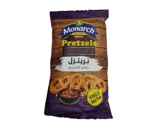 monarch pretzels BBQ flavor 30g