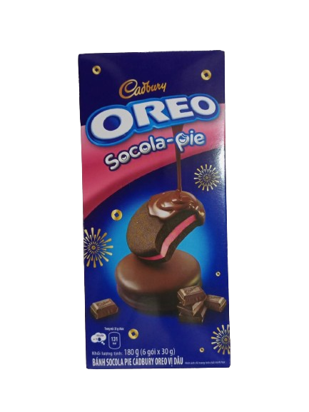 cadbury oreo socola-pie strawber