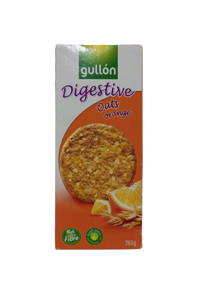 gullon digestive oat orange 265