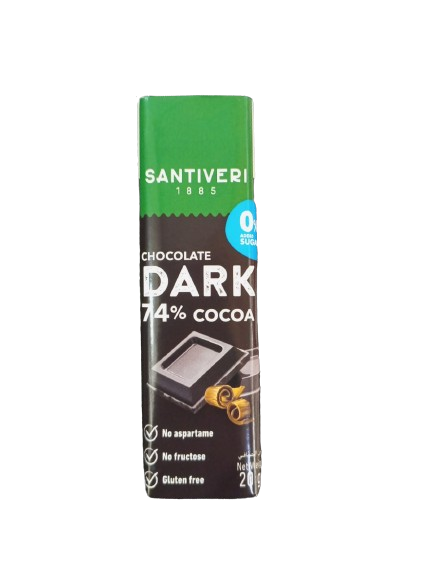 santiveri choco dark 0 sugar