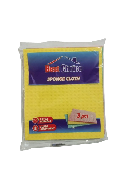 best choice sponge cloth 3pcs