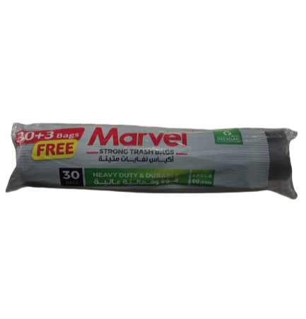 Marvel trash bags large 30+3