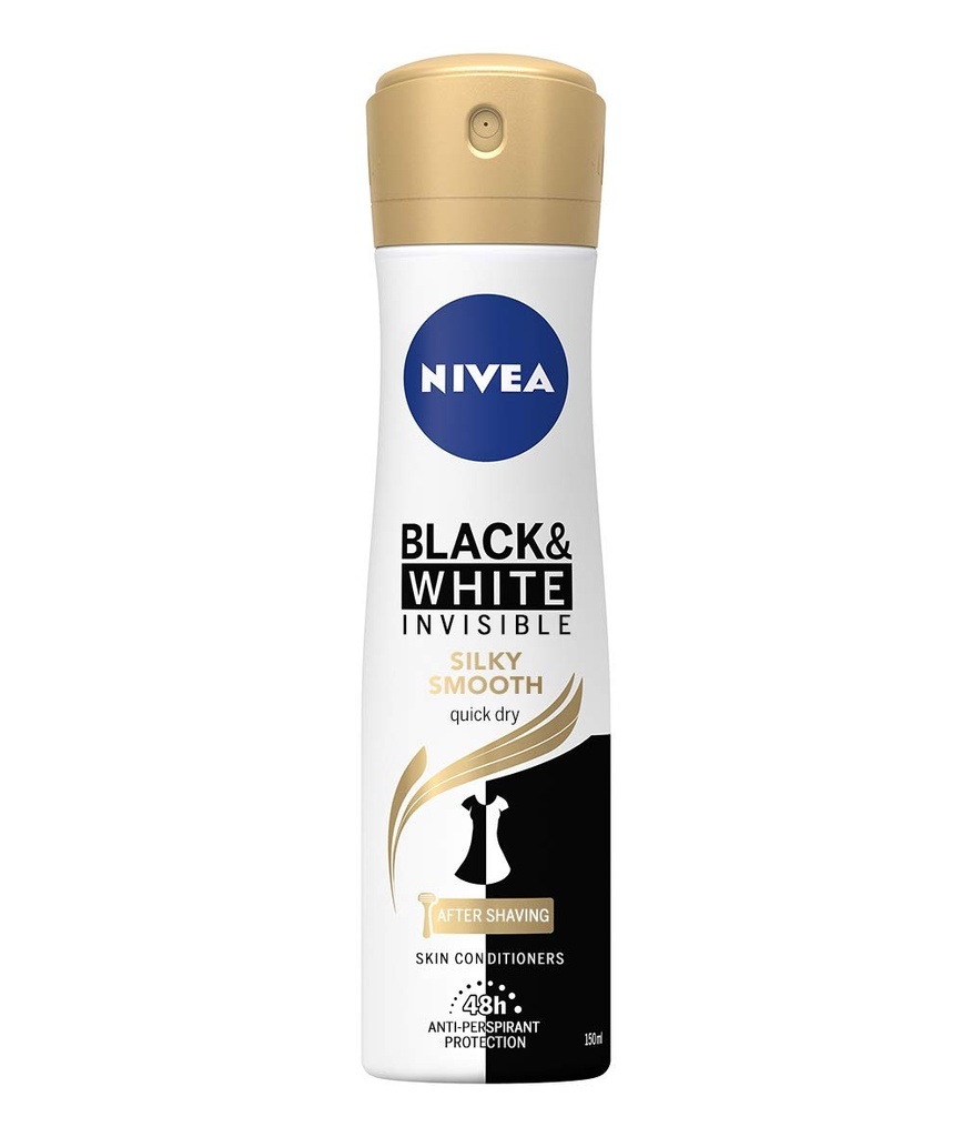 Nivea Womn Deo B&W Silky Smooth