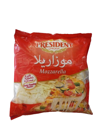 President Shredded Mozarella 1k