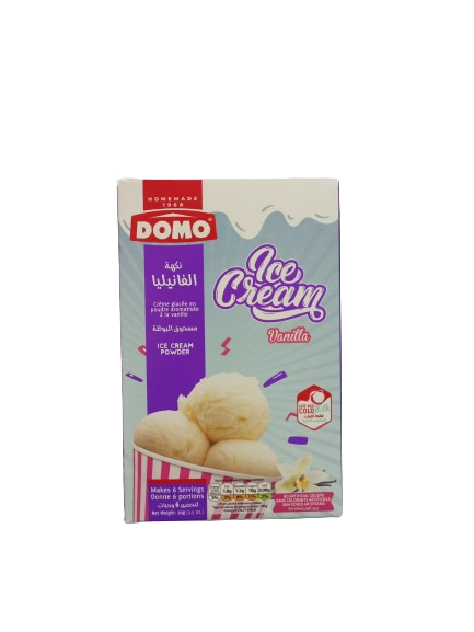 domo ice cream vanilla