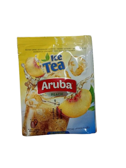 aruba Ice tea peach drink 22g