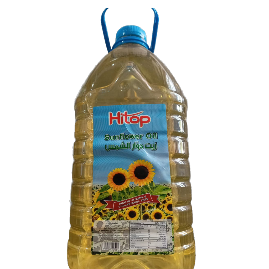 hitop sunflower oil 4.75L