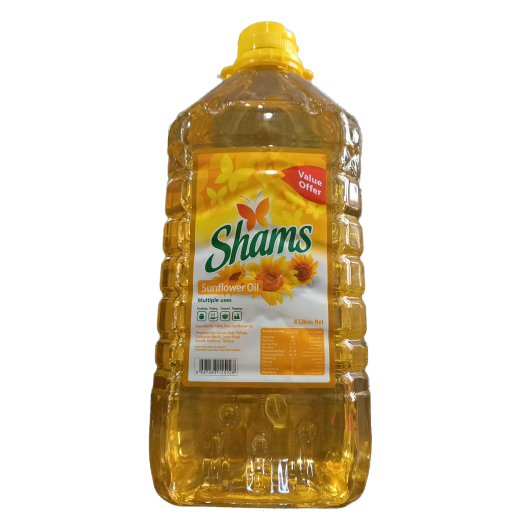 Shamas sunflower oil 4L