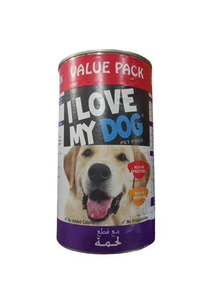 I Love My Dog Beef 1230 gr