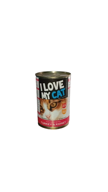 I Love My Cat turkey & kidney