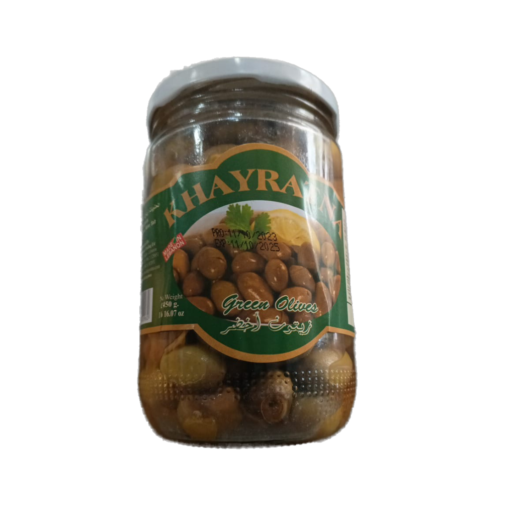 Khayratna Green Olive 450g