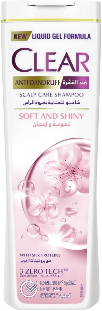 Clear 2in1 Soft& Shiny 600ml