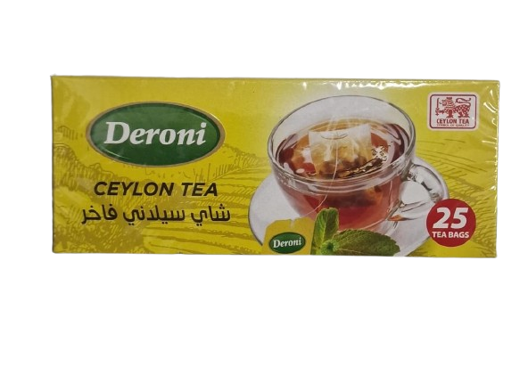 Deroni Ceylon Tea 25 Bags