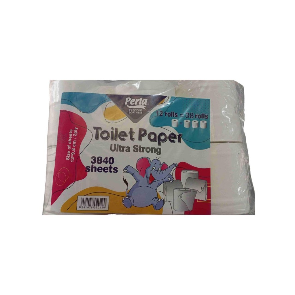 Perla toilet 12roll strong