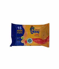gipsy wet wipes 15 wet