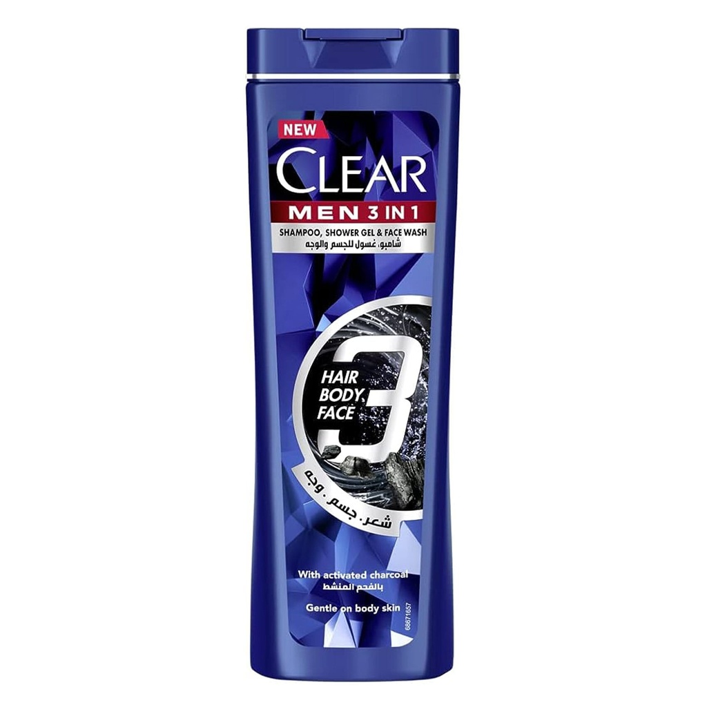 Clear shampoo men 3in1 360ml