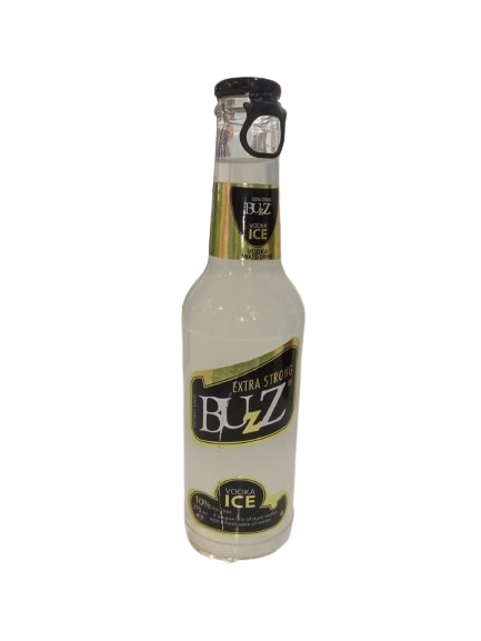 Buzz extra stronge vodka ice