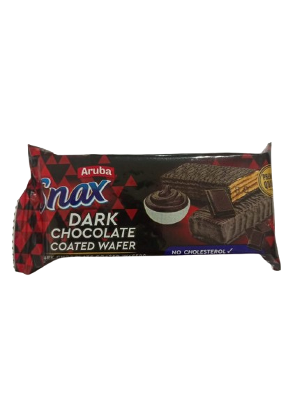 Aruba snax dark choco wafer 45g