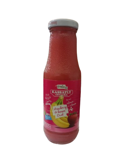 kassatly drink strawberry banana 250ml
