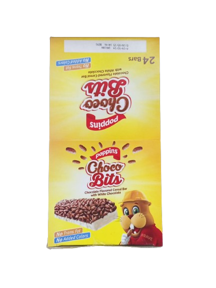 Poppins Choco Bits 36g box/24