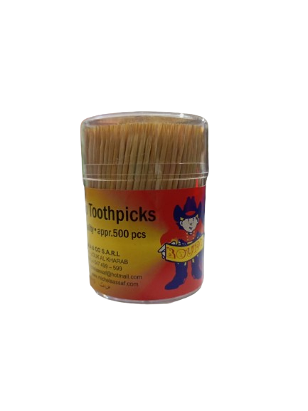 Bamboo toothpicks 500pcs