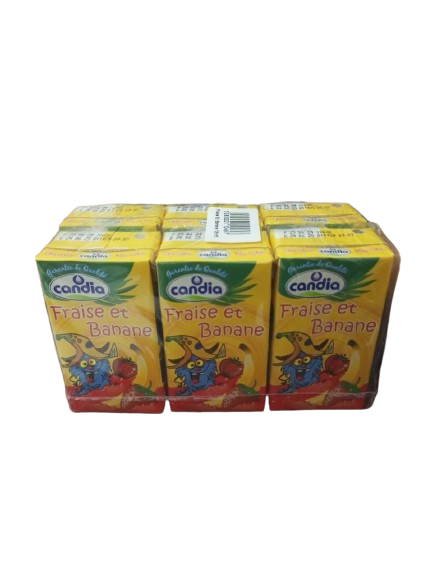 Candia Strawberry Banana 125ml box/6