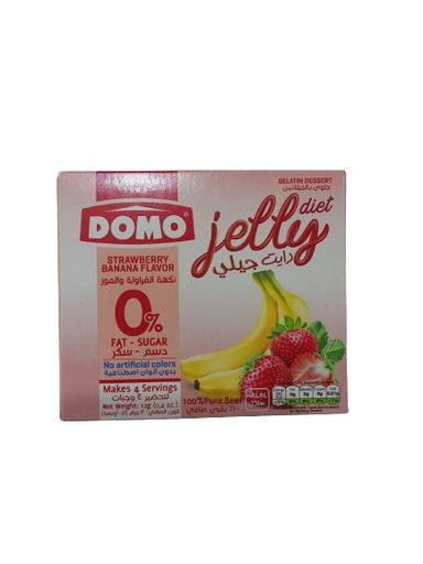 [18106] domo jelly diet straw banana