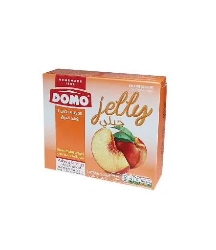 [18100] domo jelly peach flavor