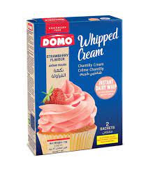 [11098] Domo Whipped Cream Strawberry