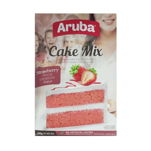 [16053] Aruba Cake Mix Straw. 470g