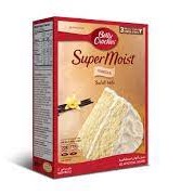 [2524] BC white vanilla cake mix