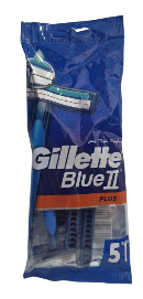 [10907] Gillette blue 2 plus 5 packs