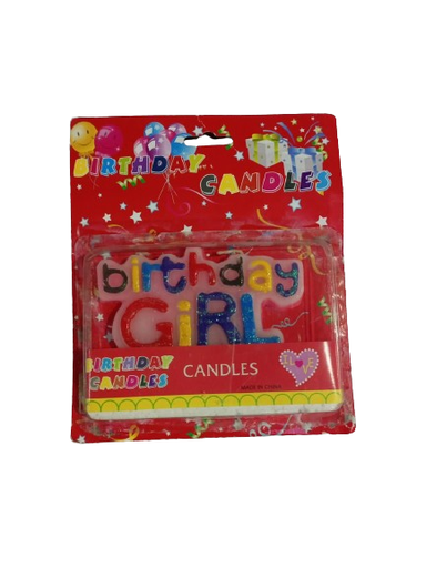[14250] Birthday Girl Candle