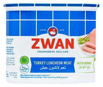 [717] Zwan Turkey Lucheon Meat 340g