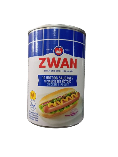 [3507] Zwan 10 Hotdog Sausages
