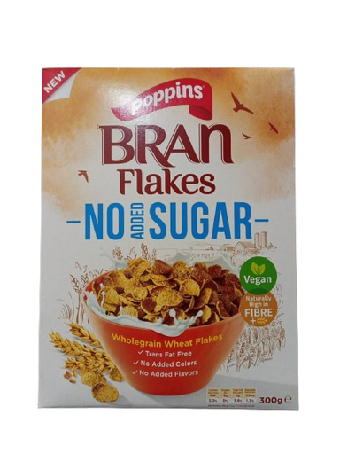 [13863] Poppins Bran Flakes 300g