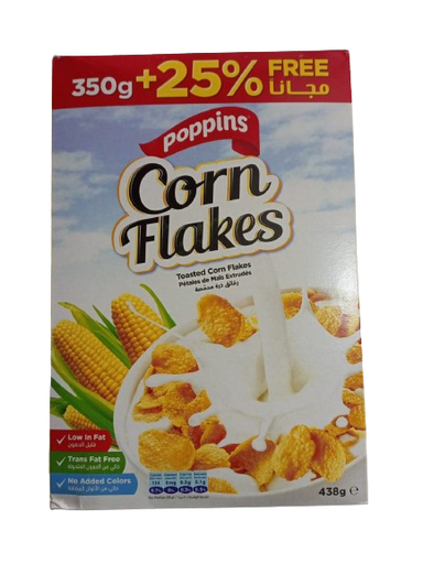 [16297] Poppins Corn flakes 350g+25%