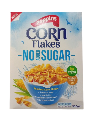 [13864] Poppins Corn Flakes 0 Sugar 300