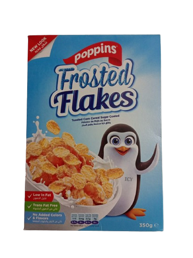 [16672] Poppins Frosted Flakes 350g