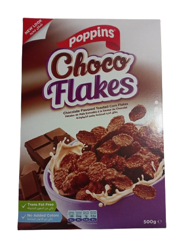 [16871] poppins choco flakes 500g