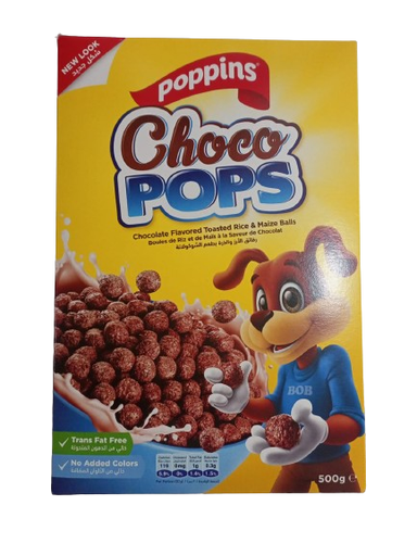 [16678] Poppins Choco Pops 500g
